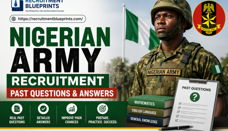 Nigerian Army Recruitment Past Questions & Answers
